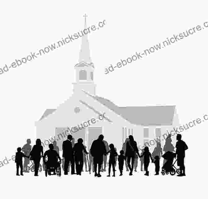 A Black And White Photograph Of A Group Of Men And Women Gathered In Front Of A Church The Agitator S Daughter: A Memoir Of Four Generations Of One Extraordinary African American Family