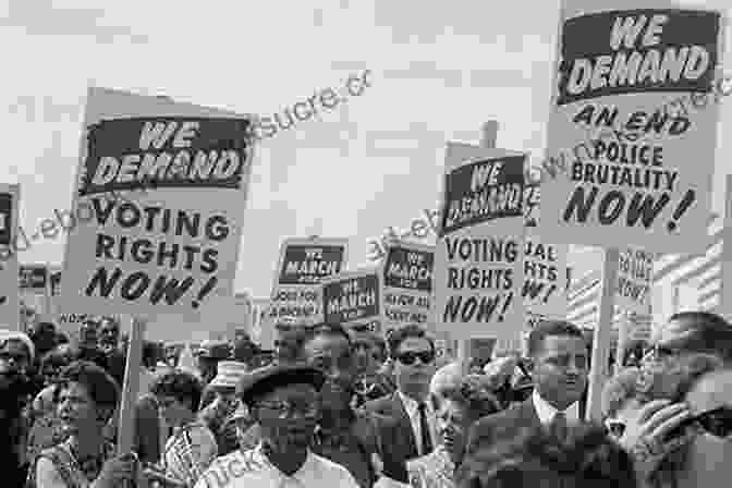 A Black And White Photograph Of A Group Of People Marching With Signs That Read The Agitator S Daughter: A Memoir Of Four Generations Of One Extraordinary African American Family