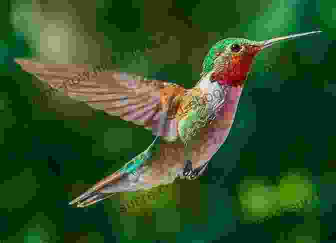 A Close Up Of A Colorful Hummingbird The Illustrated Compendium Of Amazing Animal Facts