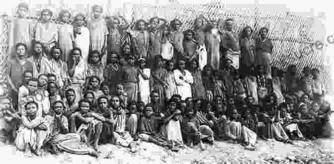 A Group Of Oromo Slaves Being Transported To A Slave Market. Children Of Hope: The Odyssey Of The Oromo Slaves From Ethiopia To South Africa