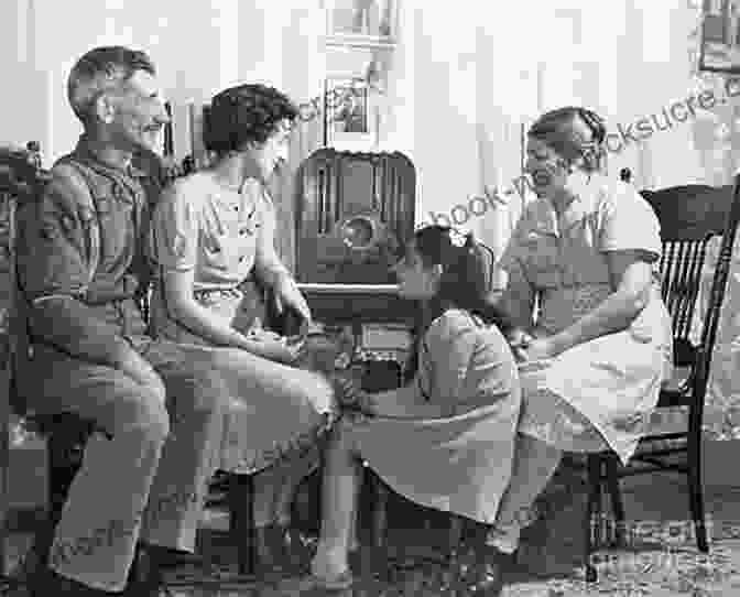 A Group Of People Gathered Around A Radio Listening To The News Minding The Manor: The Memoir Of A 1930s English Kitchen Maid