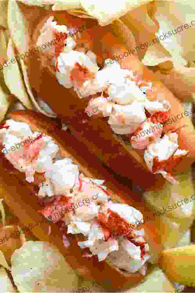 A Lobster Roll Filled With Fresh Lobster Meat And Topped With Butter. The Legend Of Gladee S Canteen: Down Home On A Nova Scotia Beach