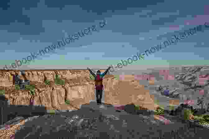 A Photograph Of A Hiker Standing On The Edge Of A Canyon, Looking Out Over A Vast And Rugged Landscape The Canyon Chronicles Jim Landwehr