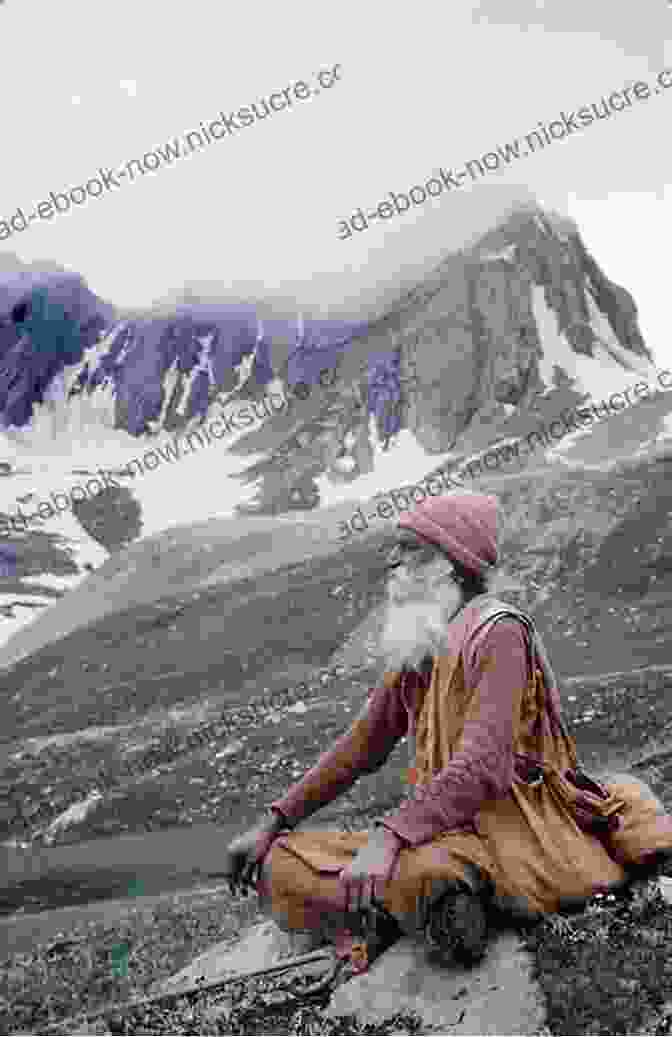 A Serene Image Of A Master Yogi Seated In Meditation, With A Devoted Disciple Attentively Listening By His Side, Amidst The Ethereal Beauty Of The Himalayas. Apprenticed To A Himalayan Master (A Yogi S Autobiography)