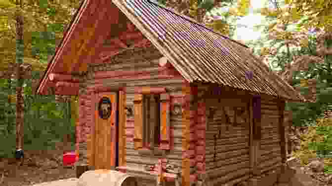 A Simple Wooden Cabin In The Forest. Just Enough Is Plenty: Thoreau S Alternative Economics