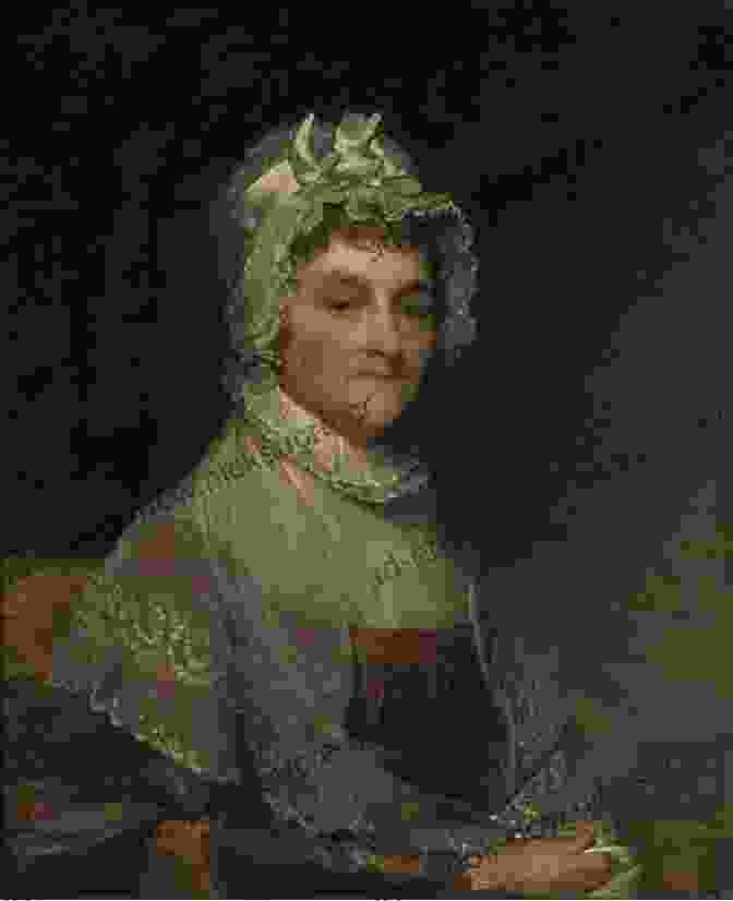Abigail Adams, Dressed In A White Gown And Lace Cap, Standing In The White House. Abigail Adams: A Life Woody Holton