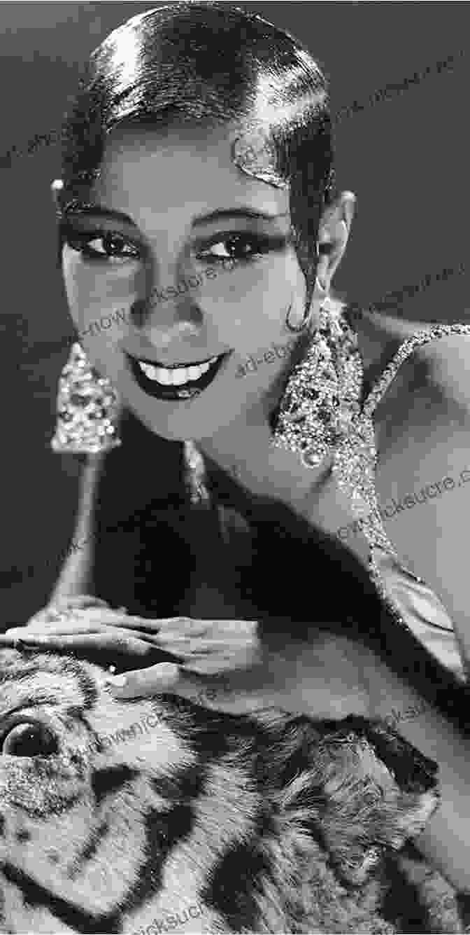 Black And White Portrait Of Josephine Baker, A Beautiful Woman With Her Hair In A Turban And A Captivating Smile. She Is Wearing A Necklace And Earrings, And Her Torso Is Adorned With Intricate Beading. Agent Josephine: American Beauty French Hero British Spy