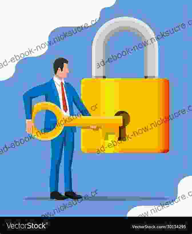 Businessman Unlocking A Door With A Key, Symbolizing The Discovery Of Hidden Profits The Key: Unlock Profits Existing In Your Business