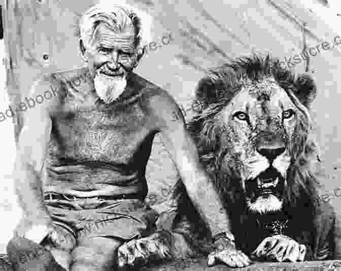 George Adamson With A Pride Of Lions In Kora National Reserve Living With George Adamson And The Lions Of Kora: A Tale Of Africa Bees And Fear (African And Asian Interludes 1)