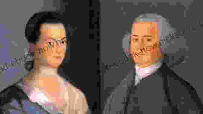John And Abigail Adams, Seated Side By Side In Formal Attire, Looking At The Viewer With Serious Expressions. Abigail Adams: A Life Woody Holton