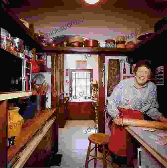 Julia Child In Her Kitchen The Gourmands Way: Six Americans In Paris And The Birth Of A New Gastronomy