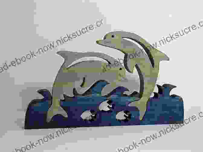 Playful Dolphins Scroll Saw Pattern Wildlife Projects: 28 Favorite Projects Patterns (Scroll Saw Woodworki)