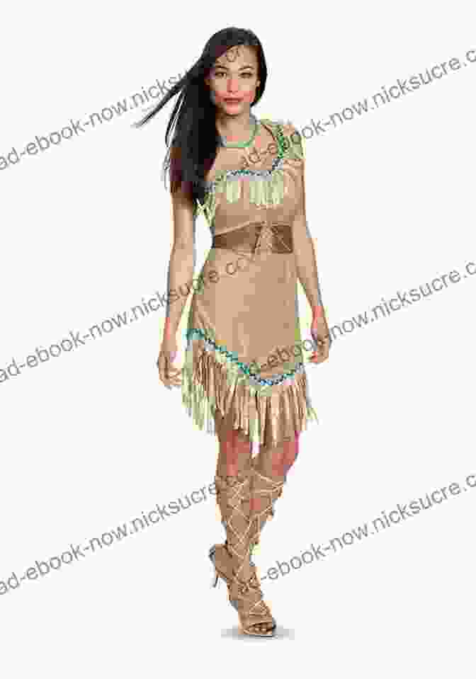 Pocahontas Gertler, A Young Native American Girl With Long Black Hair And Brown Eyes, Wearing A Buckskin Dress And Moccasins Misbits Game Guide Pocahontas Gertler