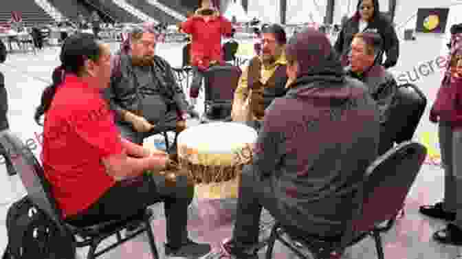 Sahtu Dene People Gathering For A Community Feast UNDER THE MIDNIGHT SUN: Journey With The Sahtu Dene