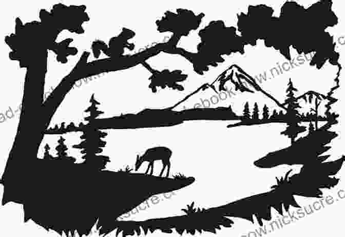 Serene Lake Scene Scroll Saw Pattern Wildlife Projects: 28 Favorite Projects Patterns (Scroll Saw Woodworki)