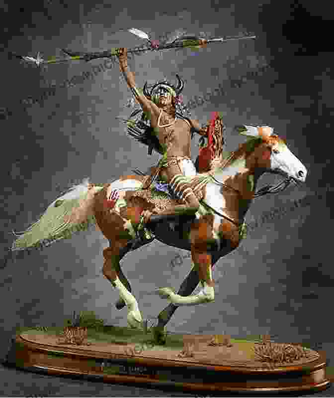 Sioux Warrior On Horseback The Taming Of The Sioux