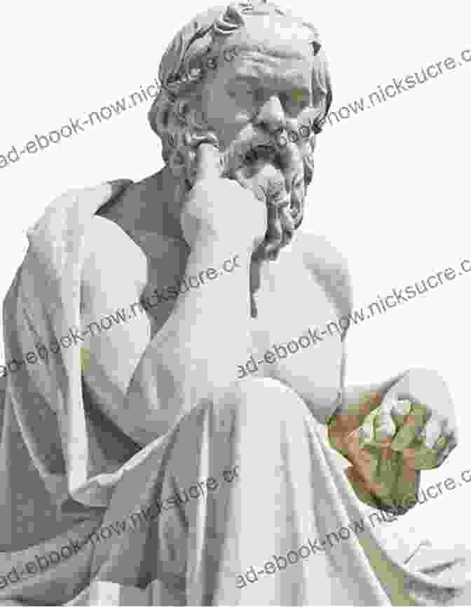 Socrates Pondering, With A Bust Of Him In The Background Plato: The Great Philosopher Educator (Giants In The History Of Education)