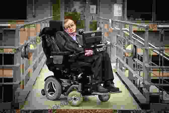 Stephen Hawking In His Wheelchair, Smiling And Looking Directly At The Camera Our Better Angels: Stories Of Disability In Life Science And Literature