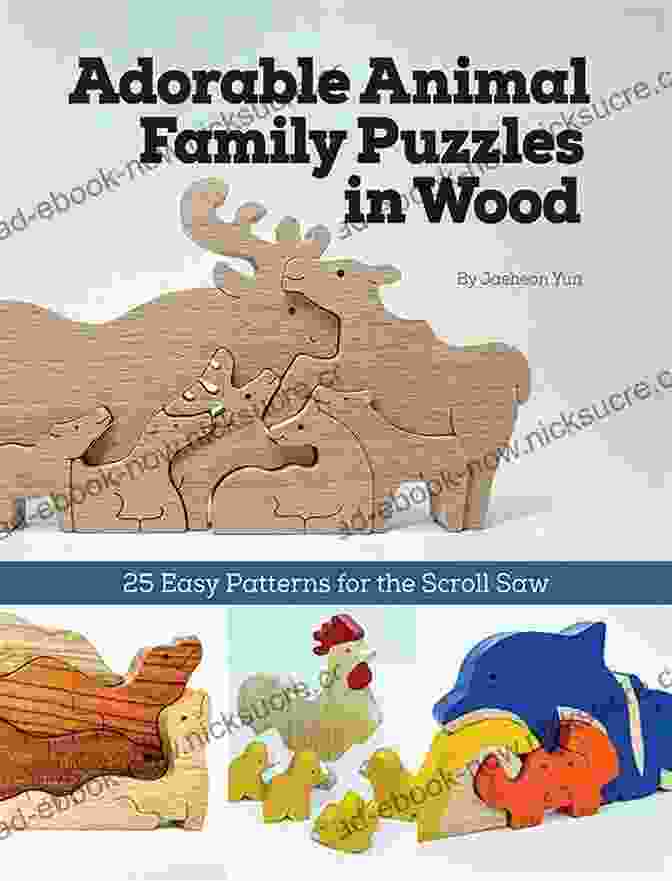 Woodland Animal Family Scroll Saw Pattern Wildlife Projects: 28 Favorite Projects Patterns (Scroll Saw Woodworki)